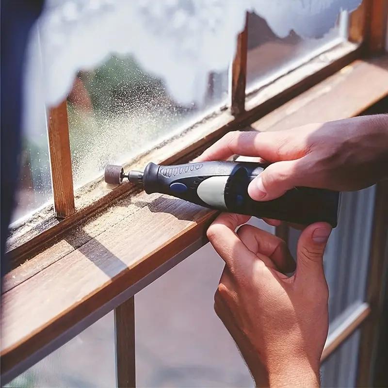 102pcs Sanding Drums Kit Sanding Band 1/2 1/4 Inch Sand Mandrels 80/120/180Grit Fit For Nail Drill Rotary Abrasive Tools