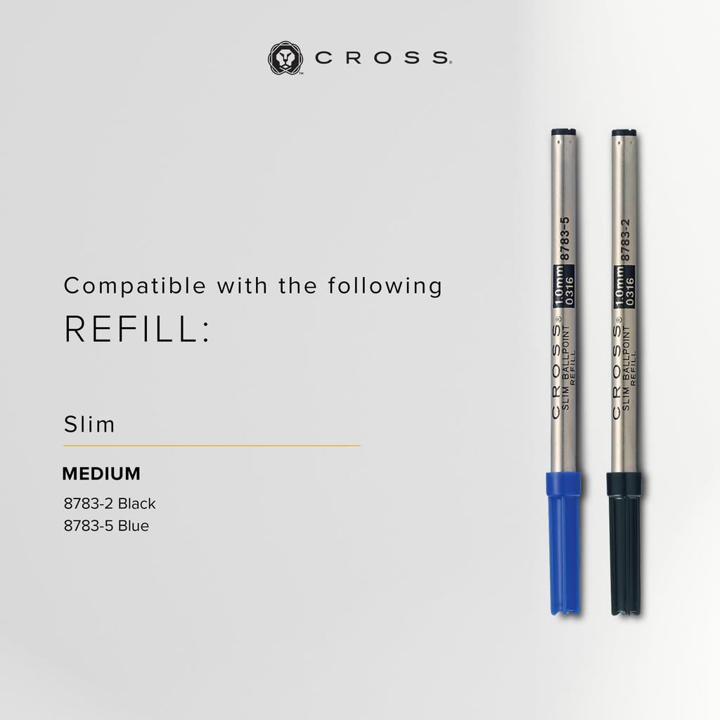 Cross Click Ballpoint Officially Imported Pen, Oil-Based, Red, AT0622-119,