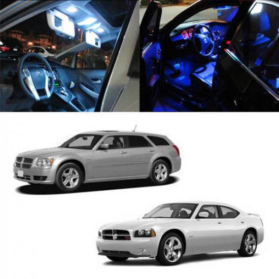 4 x 5050 SMD Full LED Interior Lights Package For Dodge Magnum Dodge Charger
