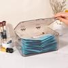 Clear Plastic Storage Box Multi-Purpose Desktop Organizer For Home Office Makeup Jewelry Bathroom