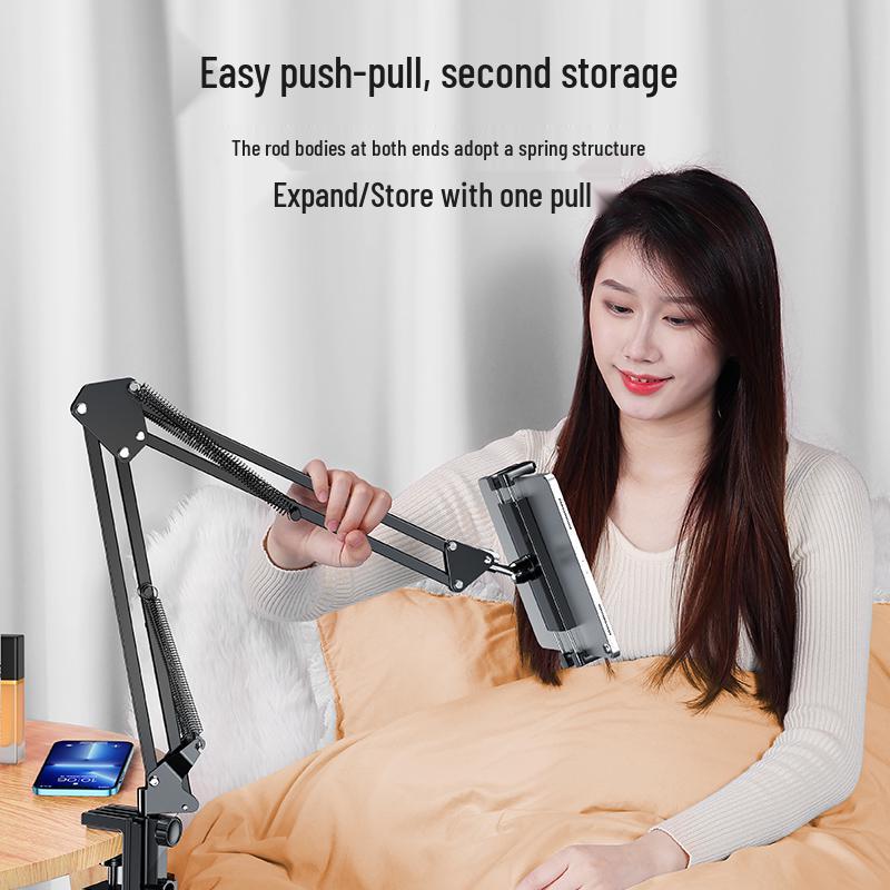 Lazy Bedside Phone & Tablet Stand for TV & Streaming