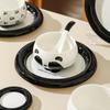 Little Panda Ceramic 6-Piece Solo Dinnerware Set
