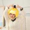 Duck Plush Hat Fully Filling Cozy Warm Soft Thermal Photo Props Winter Costume Cosplay Yellow Duck Headgear Cap for Office