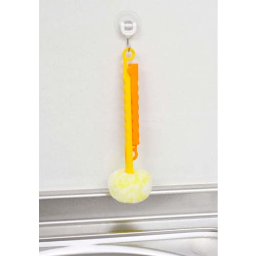 Sanbelm Kitchen Cleaner, Stainless Steel Bottle, Water Bottle Washer, Extendable and Foldable Water Bottle Washer, Carrot-san K66416