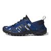 adidas Comfortable Non-Slip Durable Low-Top Casual Shoes Men Sneaker Blue Camouflage FW4866