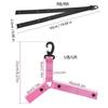 Adjustable Cheerleading Bobbles Storage Strap Pom Carriers Lanyard With Secure Clips For Easy Attachment And Removal