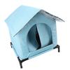 Outdoor Cat House Winter Warm Water Resistant Rainproof Large Space All Seasons   Enclosed Tent Insulated Shelter for Stray Cat