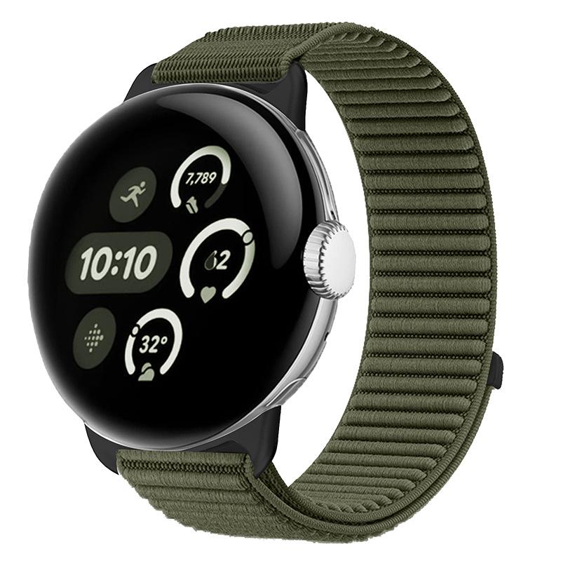 Nylon Loop Strap For Google Pixel Watch 4 41mm/45mm Sport Comfortable Wave Bracelet Wristband For Google Pixel Watch 4/3/2 Belt
