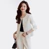 Women's Elegant Short Blazer & Straight Pants Set