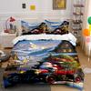Santa Driving Classic Car. Bedding Sets Duvet Cover Sets Duvet Covers Pillowcases(1 * Duvet Cover 2 * Pillowcases Without Duvet Insert)