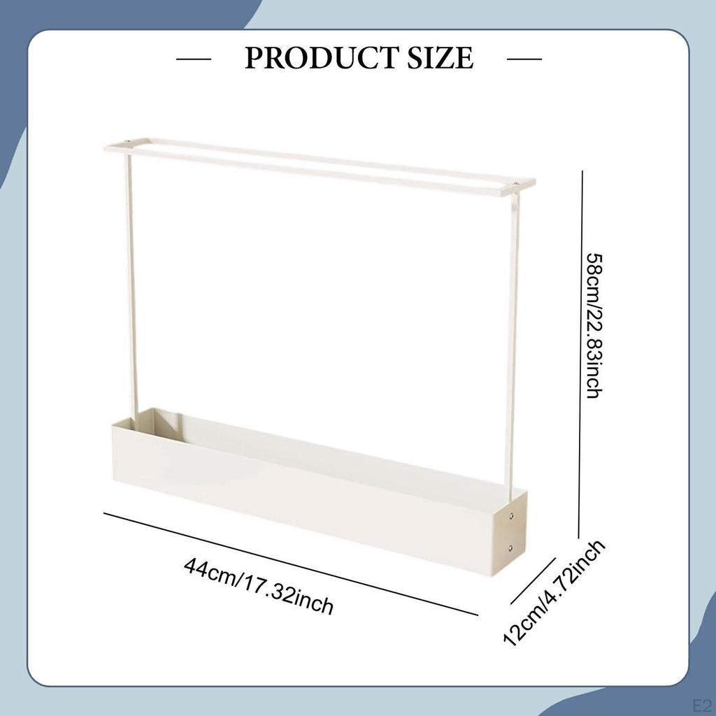 Badminton Racket Storage Rack Floor Standing Shelf Stable Organizer, Tennis Holder for Club