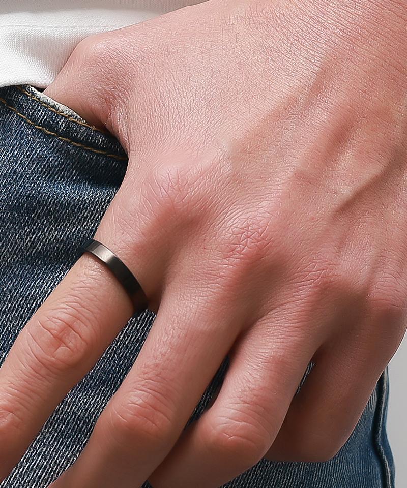 Blancier Pure Line Black Bm266R1241 Men'S And Women'S Rings