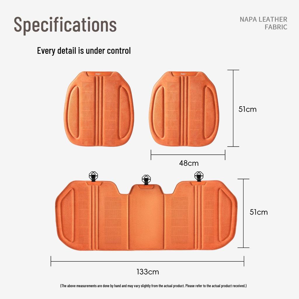 NIO Suede Car Seat Cushion for ES6/ET5T/EC6/ES8/ET7/EC7/ES7