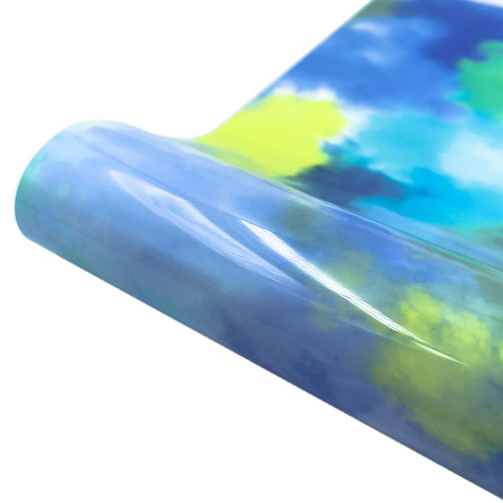 50cmx100cm Multicolor TPU Heat Transfer Vinyl Film Heat Press Machine Iron On Tshirts HTV Printing Roll DIY Clothing Hats Decor