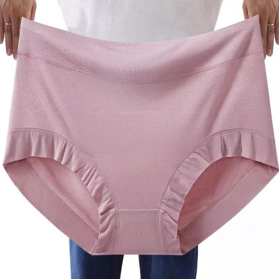 Cotton Underwear for Women Seamless Plus Size High Waisted Full Coverage Briefs Ladies Soft Stretch Tummy Control Panties