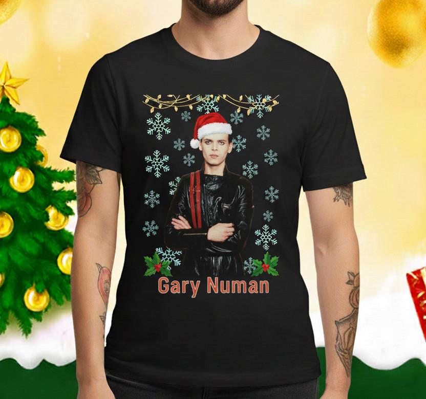 Gary Numan Christmas Xmax T Shirt Cotton Size S-5XL Gifl Unisex T-Shirt XXXL