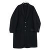 GIVENCHY BMC04912ZE Wool 90% Cashmere 10% 3B Chester Coat coat 54 blackUsed