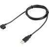 Shimano EW-EC300 Charging Cable 1500mm Length for Electric Bike Accessories