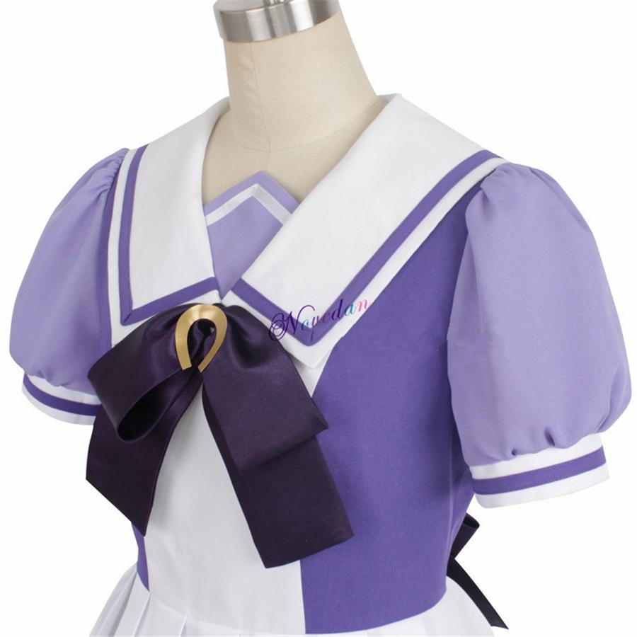 Anime Uma Musume Pretty Derby Cosplay Costume Toukai Teiou School Uniform Gold Ship Special Week Cosplay Lolita Sailor Dress