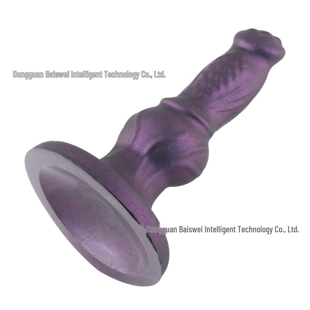 Small Alien Anal Plug with Strong Suction Cup - Realistic Liquid Silicone for Women Adult Use