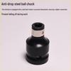 Nigao Electric Wrench Adapter: 1/2 to 1/4 Hex Socket Bit, Telescopic Spring Sleeve