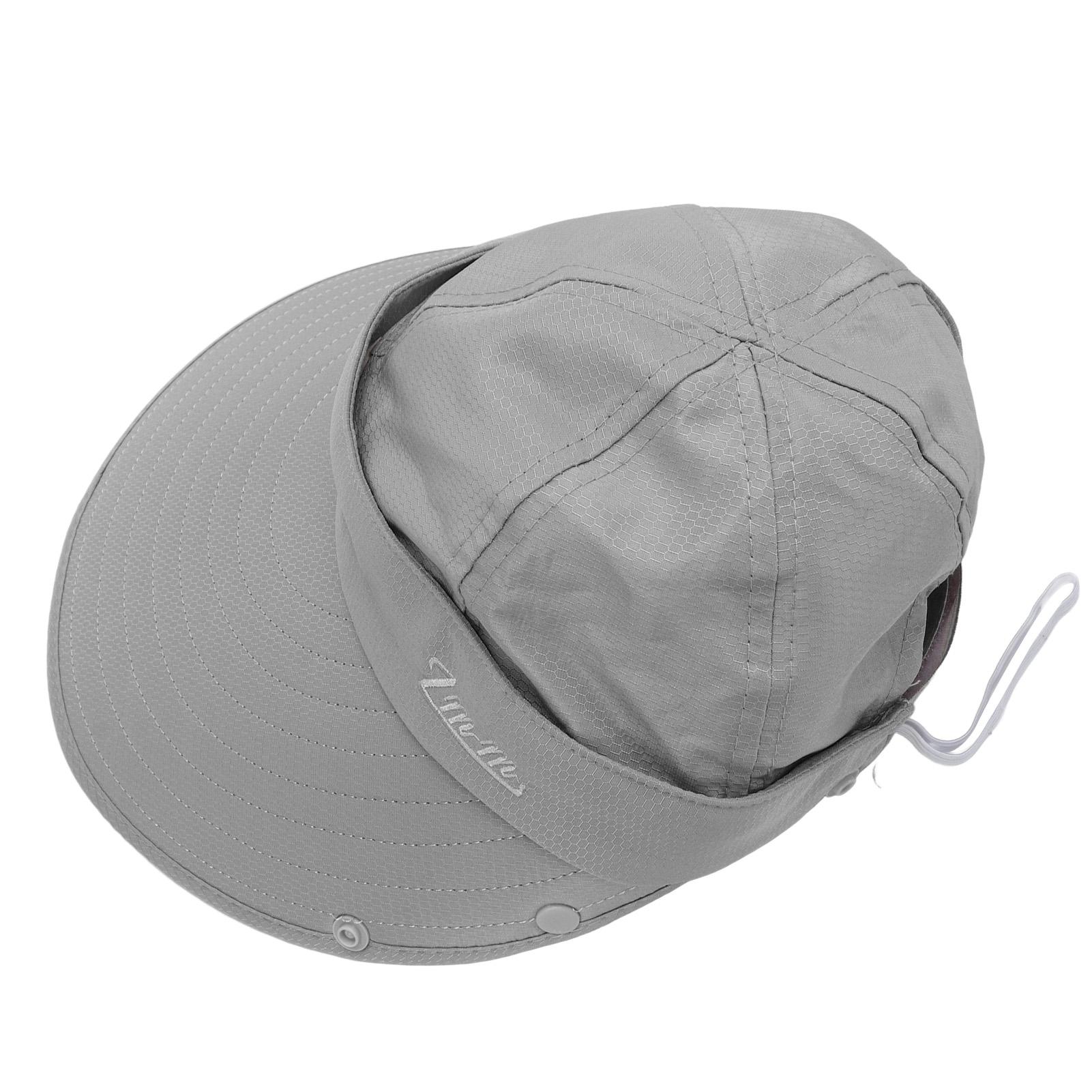 

Кепка для езды на велосипеде от солнца с большим краем, солнцезащитный козырек для лица, защита от ультрафиолета, рыболовная кепка, бежевый