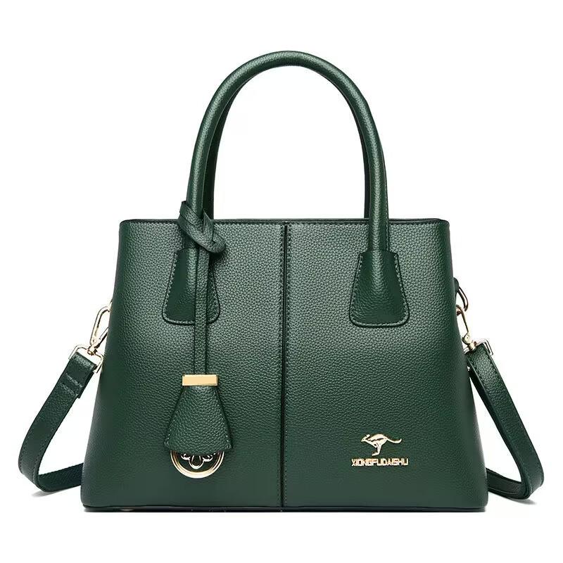 2025 Fashionable Women's Crossbody & Shoulder Bag - Large Capacity, Ideal for Middle-Aged Moms