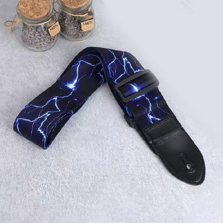Thicken Universal Guitar Shoulder Strap with Leather Ends Guitar Strap Adjustable Guitar Strap Belt Comfortable to Wear