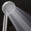 Water Saving Shower Heads Silver Shower Head For-Turbo High-Pressure Energy Water Saving Bathroom Handheld Showers Accessories
