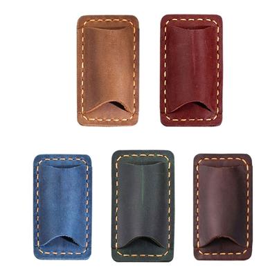 Leder Stifthalter mit Clip Einzelsteckplatz Stifthalter Notizbuch Stifthalter Stifthülle für Journal Notizbuch Klemmbrett