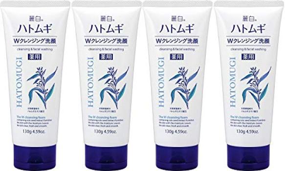 

Reihaku Medicated Coix Grass W Очищающая пенка 130 г x 4 шт. [Оптовая закупка]