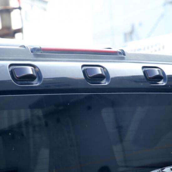 Smoked LED Cab Roof Light Marker Top Lamp Cover Trim For 05-09 Hummer H2 SUT