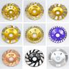 Diamond Stone Grinding Disc for Concrete Floors - Bowl Shape 80-230mm
