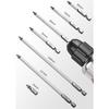 Quality 7pc Magnetic Screwdriver Bit Steel Tip for Enhances Grip and Shock Resistance Tool for Household