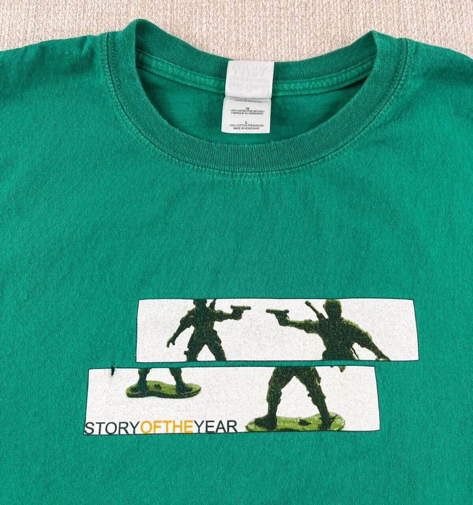 Story Of The Year Band Soldier Green T Shirt Full Size S-5XL Unisex T-Shirt XXXXL
