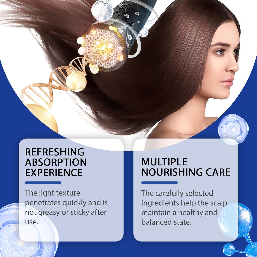 Hair Growth Oil Effectively Nourishes Hair With Continuous Use Of Rejuvenating Hair Healthy Hair Growth Spray(60ml