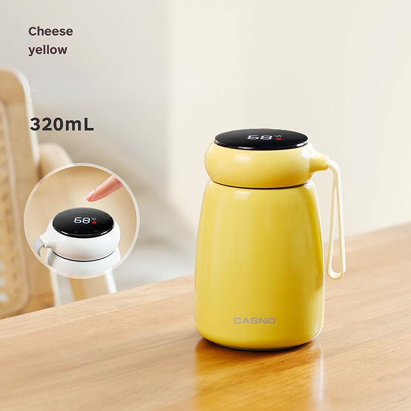 

Портативная чашка для воды, интеллектуальная термос-чашка 320 мл, термосы, портативная термос-чашка из нержавеющей стали, бутылка для воды, кружка для чая, офисный термос-чашка 320ml