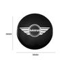 hrlcu10 4Pcs Car Wheel Hub Center Cover Badge Decorative Stickers For BMW Mini Works Cooper F54 F55 F56 F57 F60 R50 R52 R53 R55 R56 R57