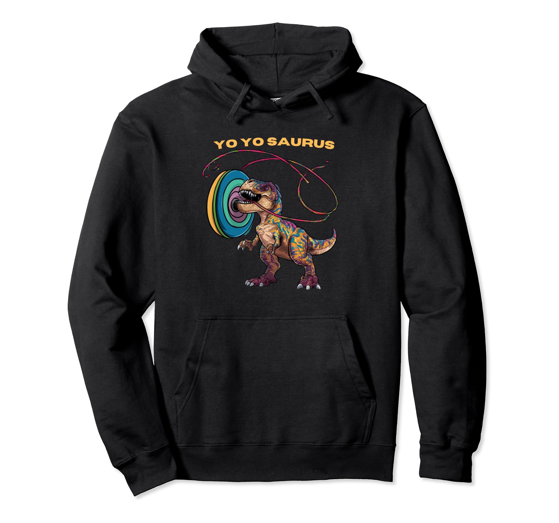 

Yoyosaurus Funny Yoyo Dinosaur Yoyoyosaurus Hoodie чёрный