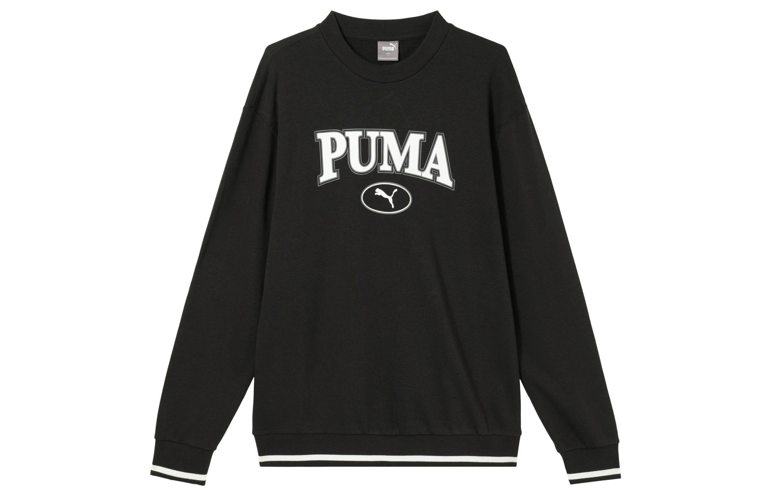 PUMA Sweatshirts Men s Crew Neck Moderate Other 678422-01 M