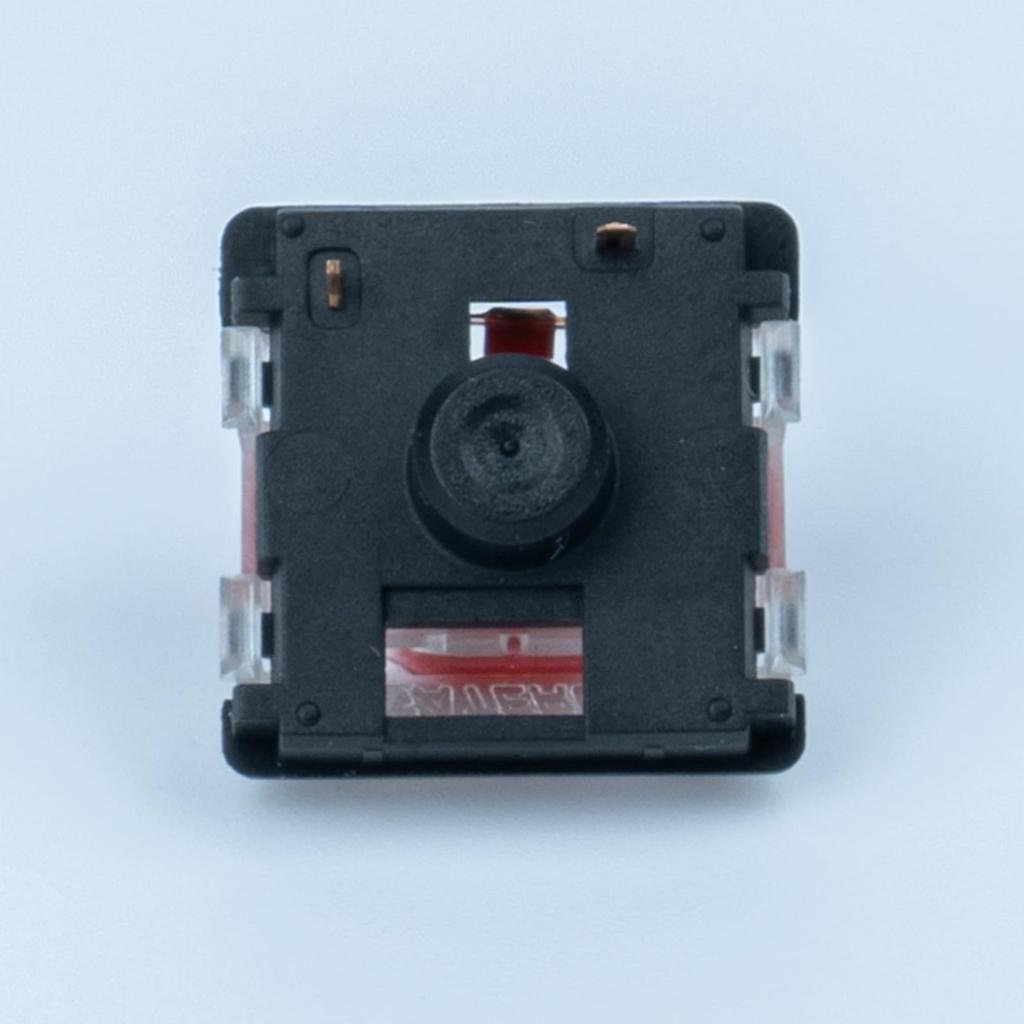 GATERON Red Silent Keyboard Switches with Linear 45gf SMD LED Factory for MX Mechanical Keyboards KS-33 Low-Profile 2.0 3-Pin Pre-Installed (110)