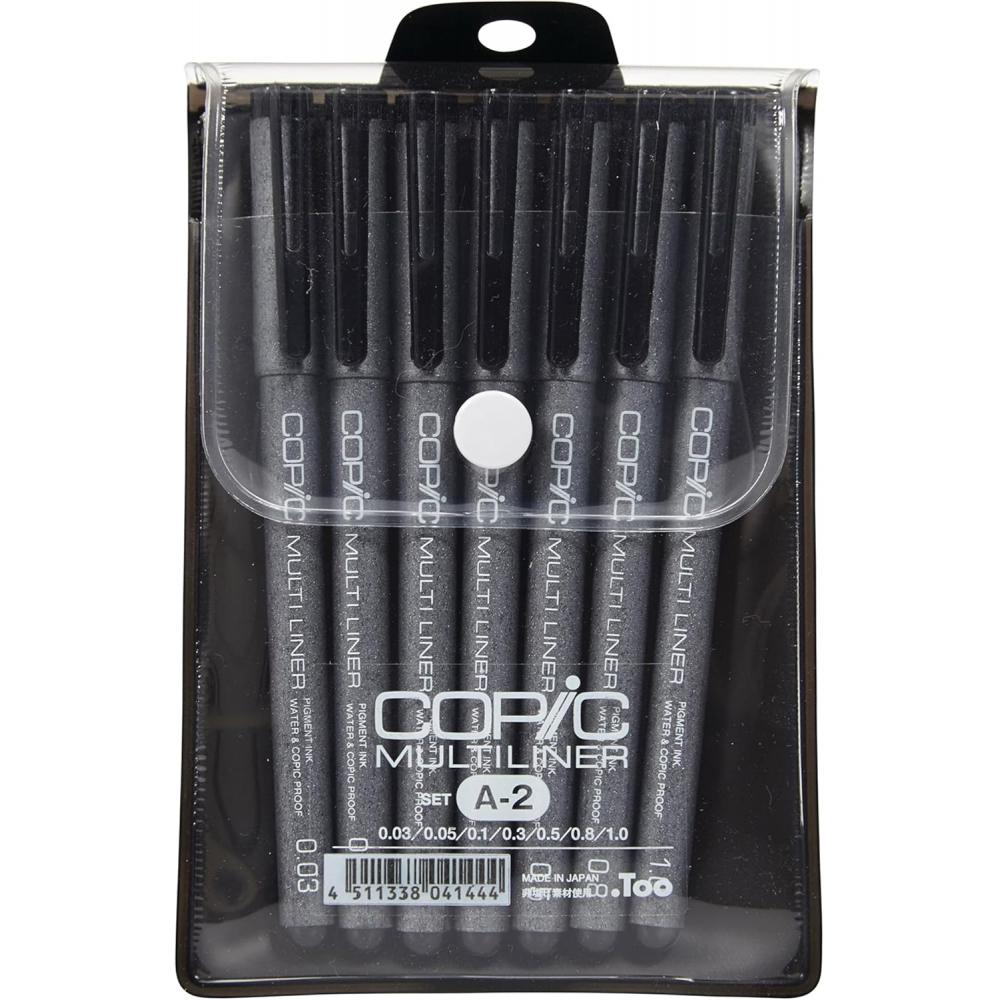 Copic  Copic  Too MArker Multi Liner A 2 Set