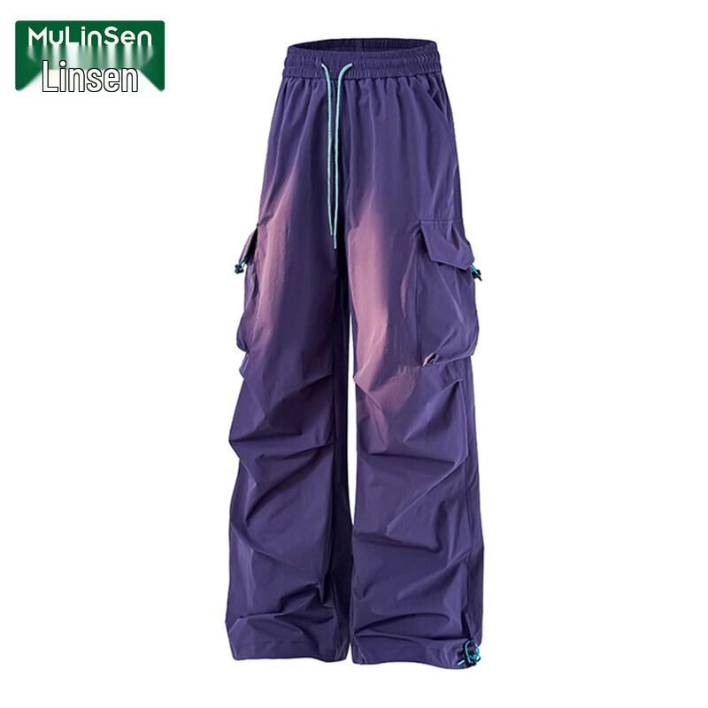MULINSEN Women's 2026 Summer Loose Straight-Leg Cargo Pants