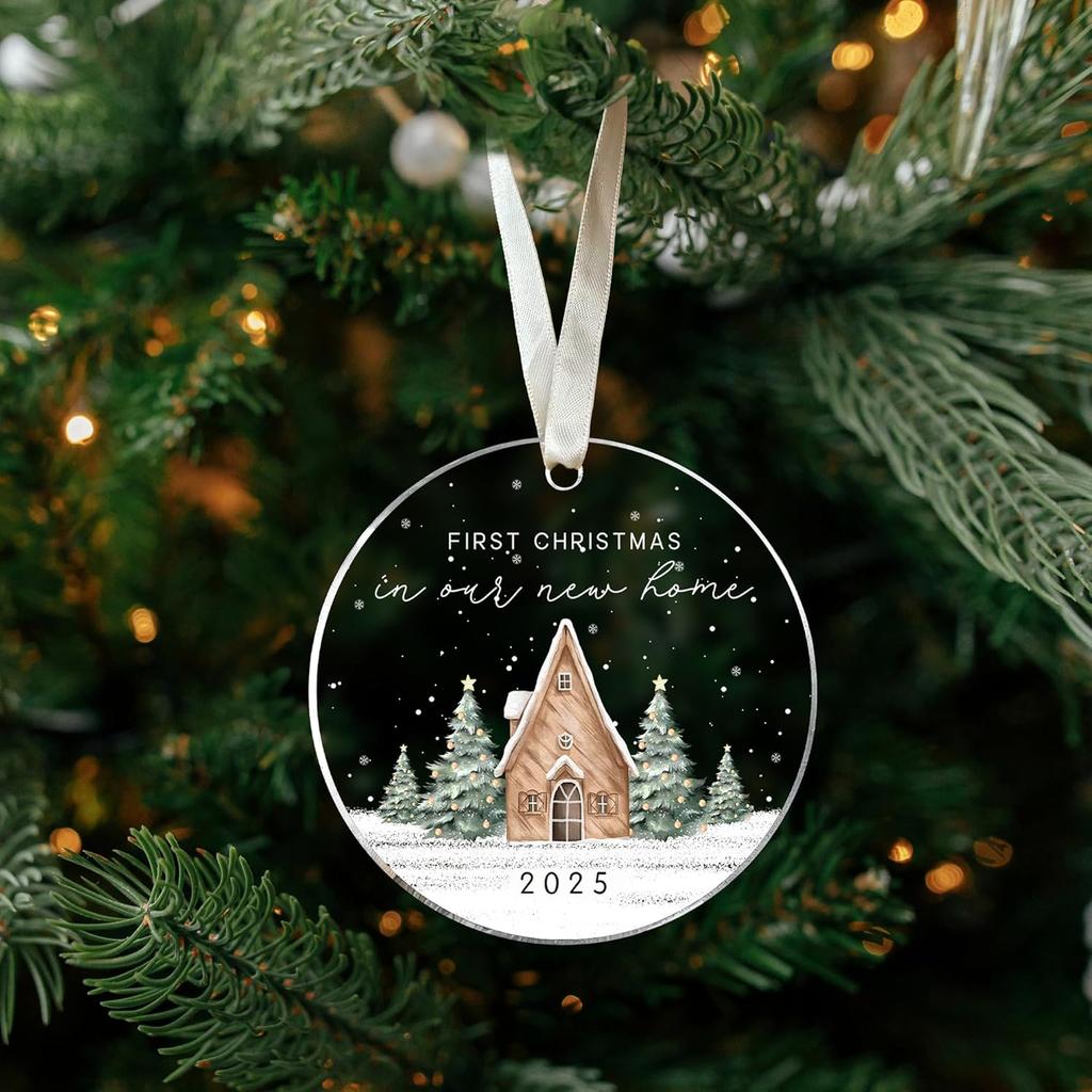 House Warming Gifts New Home - New Home Ornament 2025 - Housewarming Gifts for First House, Housewarming Gift Ideas for Couple - Home Ornaments for