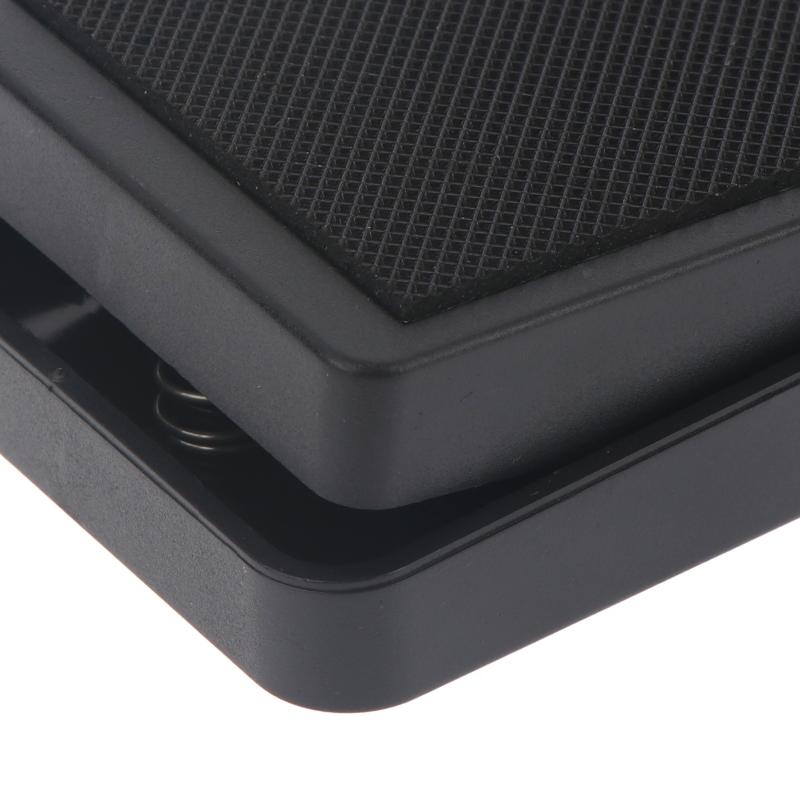 1Pcs Universal Sustain Pedal With Chrome Pedal Non Slip Base For All Digital Pianos Electronic Keyboards Home Practice