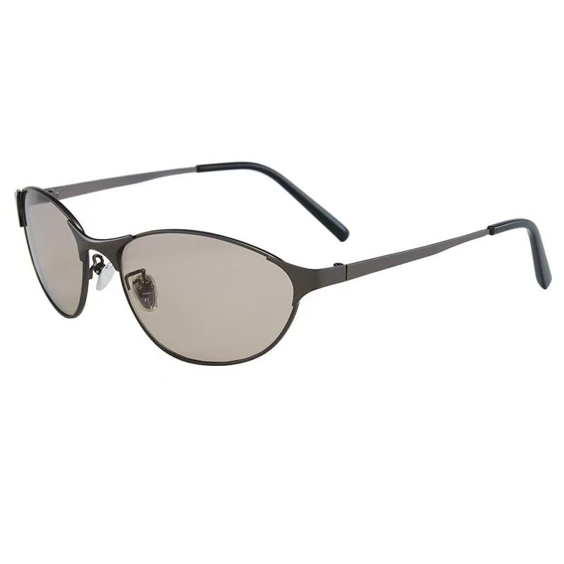Euro-American Style Women's Style Sunglasses Oval-shaped Shape Wind Proof Women's Style Sun Glasses Outdoor Activity Bicycling Man Sunglass