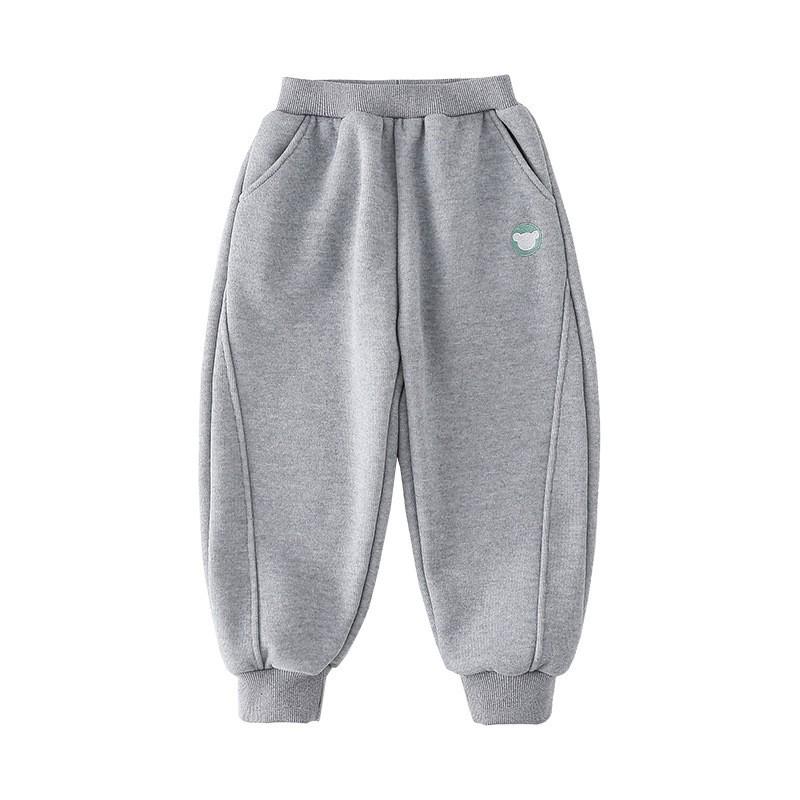 Baumwollhose Kinder Plus Samt Winterhose, Herbst/Winter Sporthose für Jungen und Mädchen
