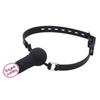 SM Silicone Dildos Ball Gag Deep Throat Penis Mouth Ball Sex Toys Adult Sex Supplies Male and Female Slaves Binding Training