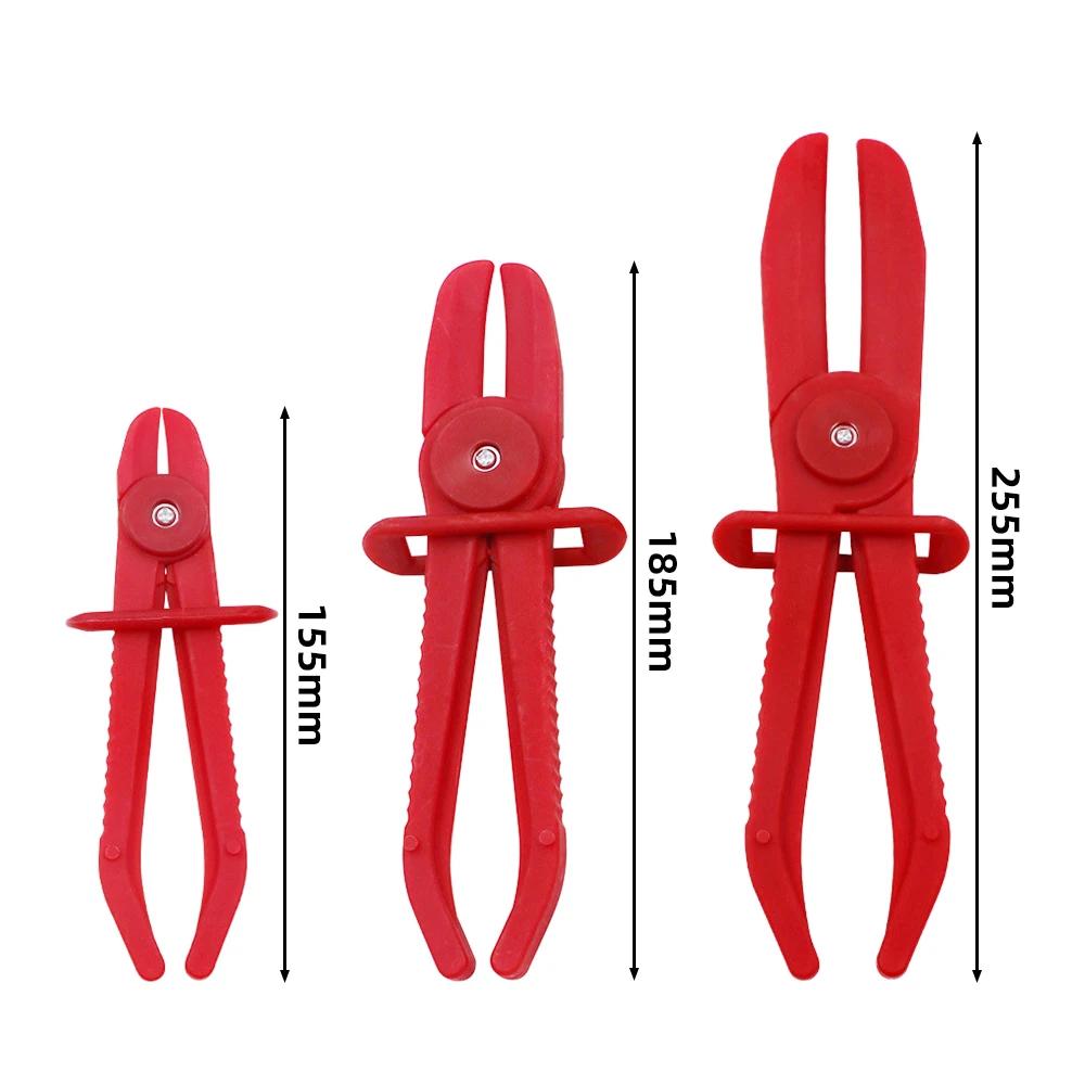 Schlauchklemmenzange Werkzeug Brems- Kraftstoff- Wasserleitungs-Klemmenzange für Autoreparatur Schlauchklemmenentfernung Kunststoff Ölleitung Schneidzange
