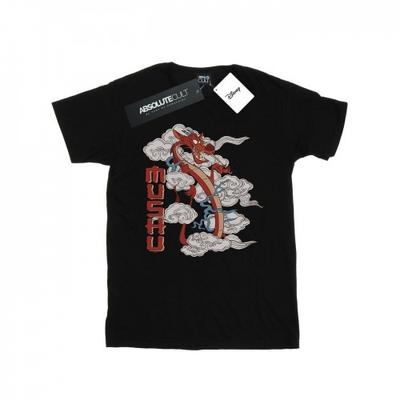 Womens/Ladies Mulan Mushu Dragon Cotton Boyfriend T-Shirt